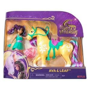 Set de joaca Unicorn Academy - Unicorn Leaf si papusa Ava imagine