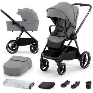 Carucior 2 in 1 KinderKraft Nea, 0 - 22kg, pliabil, Gri imagine