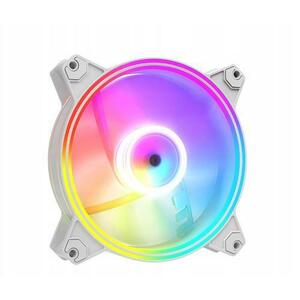 Ventilator Modecom VOLCANO APEX Reverse, 120x120x25mm, 1400 rpm, ARGB, 4 pin PWM (Alb) imagine