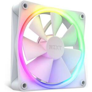 Ventilator NZXT F120, 120mm, RGB, 4 pin PWM, 500-1800 RPM (Alb) imagine