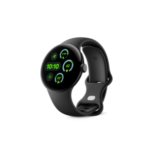 Smartwatch Google Pixel Watch 3 Wi-Fi, 41mm, Procesor Snapdragon W5 Gen 1, 2GB RAM, 32GB Flash, 5ATM, Wear OS (Negru) imagine