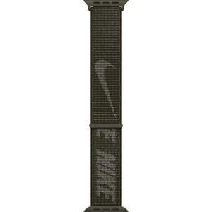 Curea Smartwatch Apple ML2V3ZM/A pentru Watch 41mm, Nike Sport Loop, Regular (Verde) imagine