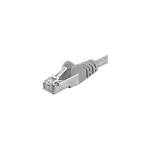 Cablu Patchcord Emtex STP RJ45-RJ45 Cat.6A, LSZH, 24AWG, 5m, Gri imagine