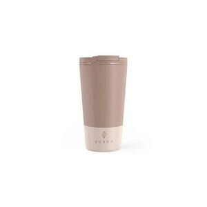 Cana Termos Inox Burga Double Pink, 470 ml (Roz) imagine
