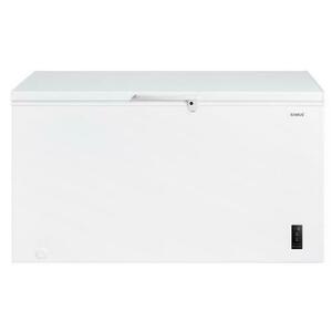 Lada frigorifica Samus LS446E, 418 l, Clasa E, Interior aluminiu, Fast Freeze, Temperatura interioara 18-24 C, Rotile pentru deplasare (Alb) imagine