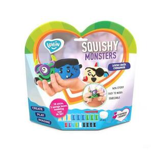 Set Lovin Air Clay Squishy Monsters pentru modelaj, 18 culori imagine