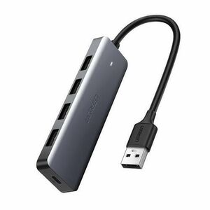 Hub USB UGREEN CM219, 4 x USB-A (Gri) imagine