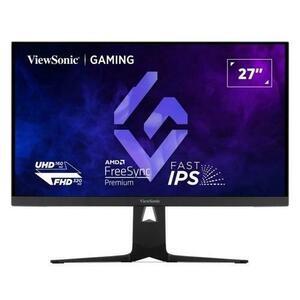 Monitor IPS LED ViewSonic 27inch XG275D1-4K, UHD (3840 x 2160), HDMI, DisplayPort, Boxe, Pivot, 160 Hz, 0.5 ms (Negru) imagine