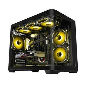 Carcasa Segotep Lumi 3S, Mini Tower, Tempered Glass (Negru) imagine