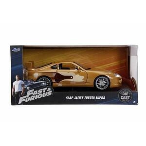 Masina Fast & Furious Slap Jack's Toyota Supra, 1: 24 (Maro) imagine