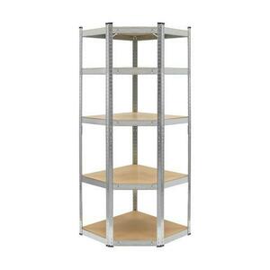 Raft metalic, REBEL, 2 in 1, 5 rafturi pentru garaj, 180x90x40cm, 875kg imagine