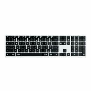 Tastatura Slim X3, Satechi, Bluetooth, Retroiluminata (Argintiu) imagine