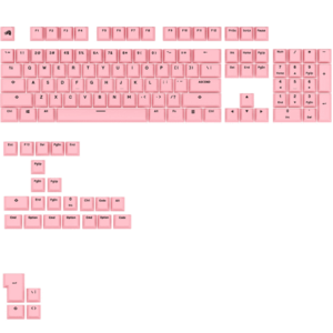Kit taste pentru tastatura Glorious GAKC-576, compatibil cu modelele GMMK, US (Roz) imagine