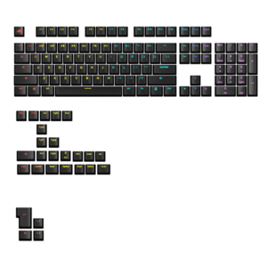 Kit taste pentru tastatura Glorious GAKC-588, compatibil cu modelele GMMK, US (Negru) imagine