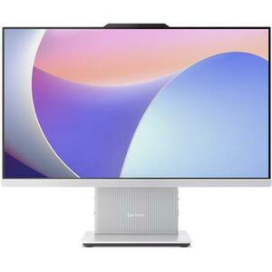 All In One PC Lenovo IdeaCentre AIO 24ARR9, Procesor AMD Ryzen 5 7535HS 3.4GHz, 23.8inch FHD IPS, 16GB RAM, 512GB SSD, AMD Radeon 660M, Camera Web, no OS imagine