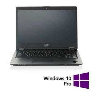 Laptop Refurbished FUJITSU SIEMENS Lifebook U747, Intel Core i5-6200U 2.30GHz, 8GB DDR4, 128GB SSD, Webcam, 14 Inch Full HD + Windows 10 Pro imagine