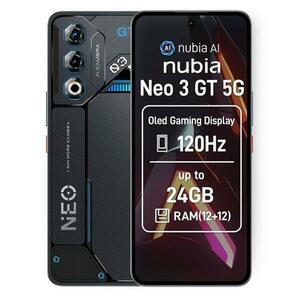 Telefon Mobil ZTE nubia Neo 3 GT, Procesor Unisoc T9100 Octa-Core, AMOLED Capacitive touchscreen 6.8inch, 12GB RAM, 256GB Flash, Camera, 5G, Wi-Fi, Dual Sim, Android (Gri) imagine