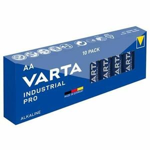 Baterii VARTA INDUSTRIAL PRO, Alkaline, LR06 AA, 10 bucati imagine