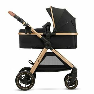 Carucior 3in1 Kinderkraft Esme, 0 - 25kg, 40-75 cm, Negru imagine