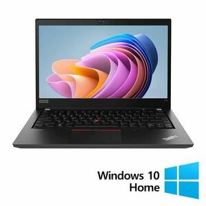 Laptop Refurbished LENOVO ThinkPad T14, Intel Core i5-10210U 1.60 - 4.20GHz, 16GB DDR4, 256GB SSD, 14 Inch Full HD, Webcam + Windows 10 Home imagine