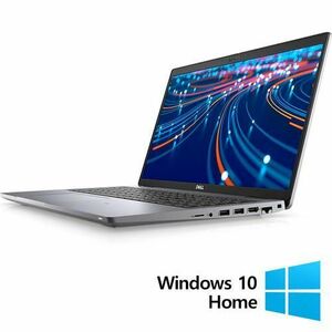 Laptop Refurbished Dell Latitude 5520, Intel Core i5-1135G7 2.40 - 4.20GHz, 8GB DDR4, 256GB SSD, 15.6 Inch, Webcam + Windows 10 Home imagine