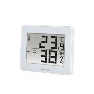 Termometru / higrometru Hama TH-130, memorie date (Alb) imagine
