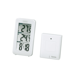 Statie meteo Hama EWS-152, senzor exterior (Alb) imagine