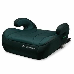 Inaltator auto Kinderkraft I-Size Boost, 135-150 cm, compatibil cu ISOFIX, Verde imagine