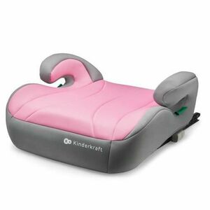 Inaltator auto Kinderkraft I-Size Boost, 135-150 cm, compatibil cu ISOFIX, Roz imagine