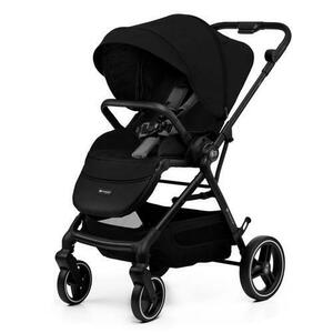 Carucior sport Kinderkraft Yoxi, reversibil, pliabil, 0 - 22kg, Negru imagine