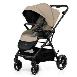 Carucior sport Kinderkraft Yoxi, reversibil, pliabil, 0 - 22kg, Bej imagine