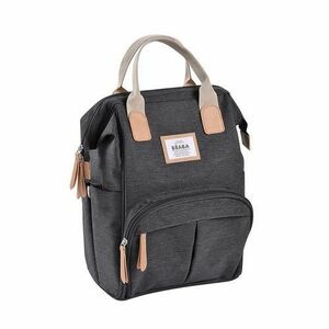 Rucsac de infasat Beaba Wellington Dark Heather Grey, 18 L, poliester, Gri imagine