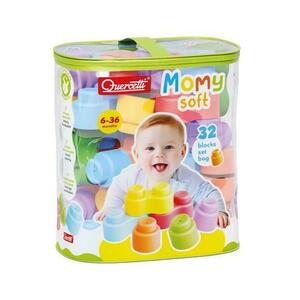 Set de constructie Quercetti Momy Soft, 32 blocuri imagine