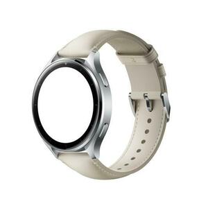 Curea Smartwatch Xiaomi BHR8038GL, Piele, pentru Watch 2, Watch 2 Pro, Watch S1, Watch S1 Active, Watch S1 Pro, Watch S3 (Alb) imagine
