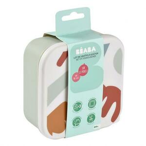 Set 3 caserole pentru gustari Beaba Playful B913589, capacitate: 500 ml / 350 ml / 230 ml imagine