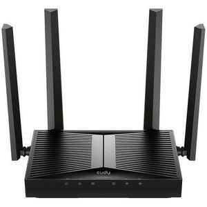 Router Wireless Cudy WR3600, BE3600, Dual-Band, Wi-Fi 7, Quad-Core 2.0GHz, 128MB/512MB Flash/RAM, Cudy Mesh imagine
