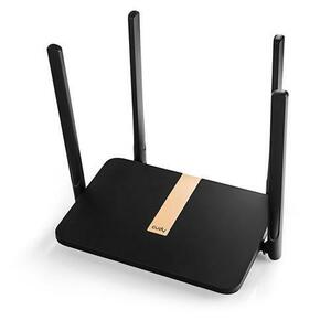 Router Wireless Cudy LT500D_EU, AC1200 WI-FI Mesh 4G (LTE), Negru imagine