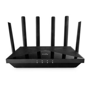 Router wireless Cudy P5_EU, AX3000, 5G, Negru imagine