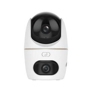Camera supraveghere rotativa PT IP WiFi wireless cu lentila duala Dahua Hero Dual H5D-5F, 5 + 5 MP, 2 x 3.6 mm, IR/lumina alba 30 m, slot card, Bluetooth, auto-tracking imagine