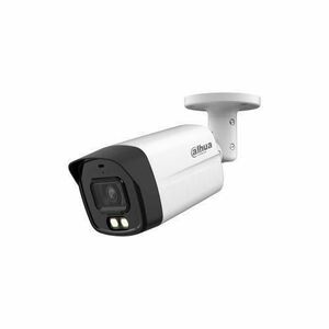 Camera supraveghere exterior cu iluminare duala Dahua Smart Dual Light HAC-HFW1200TLM-IL-A-0360B-S6, 2 MP, IR/lumina alba 40 m, 3.6 mm, microfon imagine