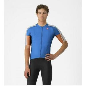 Tricou cu maneca scurta Castelli Entrata 6, pentru barbati, M, Albastru/Gri imagine