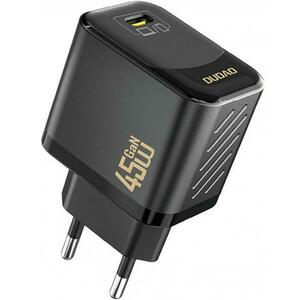 Incarcator Retea Dudao A28, 45W, 3A, 1 x USB-C, Negru imagine