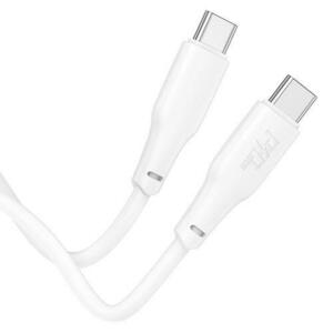 Cablu Date si Incarcare USB-C - USB-C HOCO X93, 100W, 2m, Alb imagine