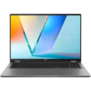 Notebook Asus VivoBook Flip TP3607SA 16" 3K OLED Touch Intel Core Ultra 5 226V RAM 16GB SSD 1TB Windows 11 Pro Grey imagine