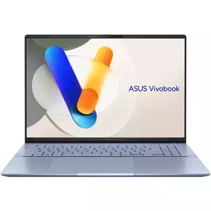 Notebook Asus VivoBook S5606CA 16" 3K OLED 120Hz Intel Core Ultra 7 255H RAM 16GB SSD 1TB Windows 11 Pro Blue imagine