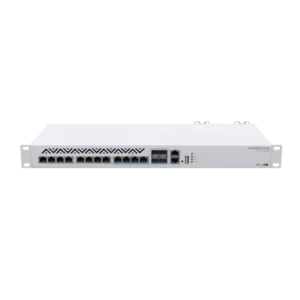 Switch Mikrotik CRS312-4C+8XG-RM fara management fara PoE 8x10000Mbps + 1x100Mbps + 4xSFP+ imagine