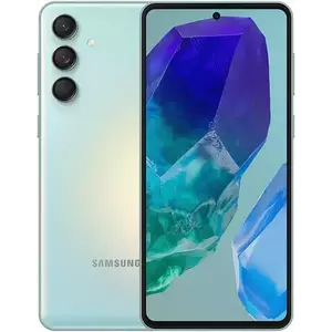 Telefon Mobil Samsung Galaxy M55 M556 256GB Flash 8GB RAM Dual SIM 5G Light Green Garantie importator imagine