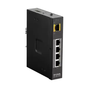 Switch D-Link DIS-100G-5PSW fara management cu PoE 4x1000Mbps-RJ45 + 1xSFP imagine