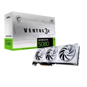Placa Video MSI GeForce RTX 5080 16G VENTUS 3X OC WHITE 16GB GDDR7 256 biti imagine