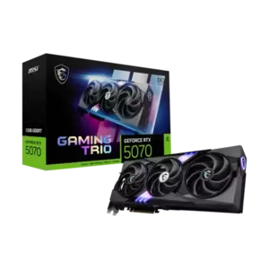 Placa Video MSI GeForce RTX 5070 12G GAMING TRIO OC 12GB GDDR7 192 biti imagine